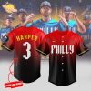 Philadelphia Phillies Custom White Home Jersey – 2024 Edition