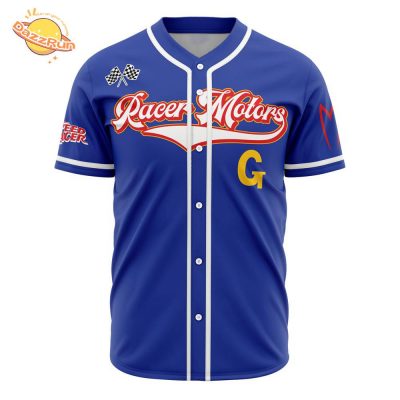 Racer Motors Speed Racer Anime Baseball Jersey – 3D Printed