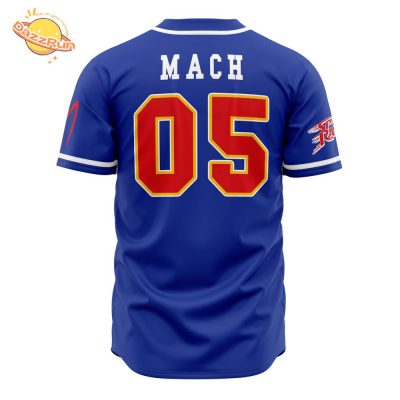 Racer Motors Speed Racer Anime Baseball Jersey – 3D Printed