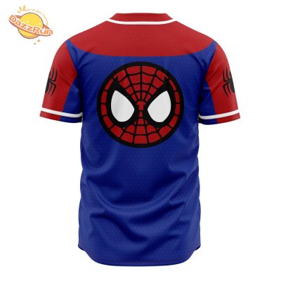 Spiderman Marvel Anime Baseball Jersey – 3D Printed