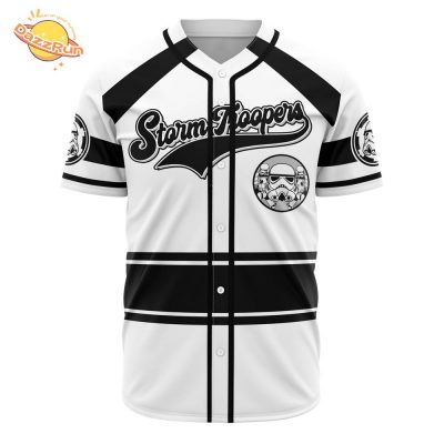 Stormtroopers Star Wars Anime Baseball Jersey – 3D Printed