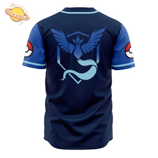 Team Mystic Pokémon Anime Baseball Jersey – 3D Printed