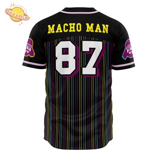 The Cream of the Crop Randy Savage Pop Culture Anime Baseball Jersey – 3D Printed