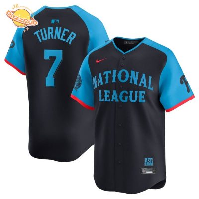 Trea Turner National League 2024 MLB All-Star Game Limited Jersey – Nike Navy