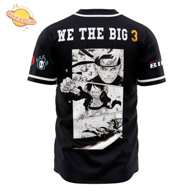 Who The Big 3 V1 Anime Baseball Jersey – 3D Printed