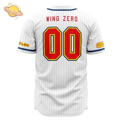 Wing Zero Gundam Anime Baseball Jersey – 3D Printed