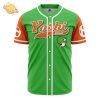 Personalized Hashira Giyu Tomioka Demon Slayer Anime Baseball Jersey – 3D Printed