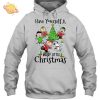 Snoopy “Christmas Begins With Christ” Hoodie – M132