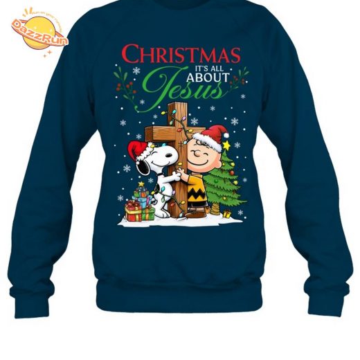 Christmas It’s All About Jesus Sweatshirt M236