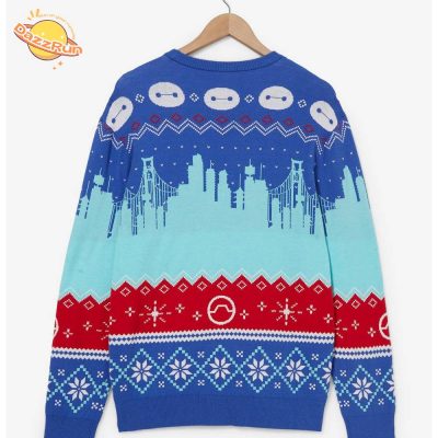 Disney Beauty And The Beast Enchanted Rose Holiday Sweater