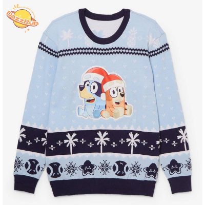 Disney Winnie The Pooh Eeyore Patterned Holiday Sweater