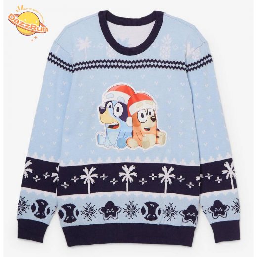 Disney Winnie The Pooh Eeyore Patterned Holiday Sweater