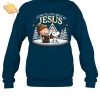 Snoopy Christmas Begins With Christ M128 Sweatshirt