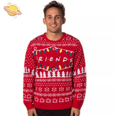 Seven Times Six Friends TV Series Ugly Sweater