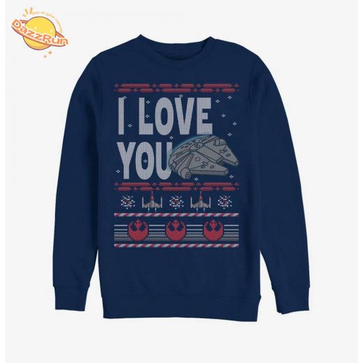 Star Wars I Love You Christmas Sweatshirt