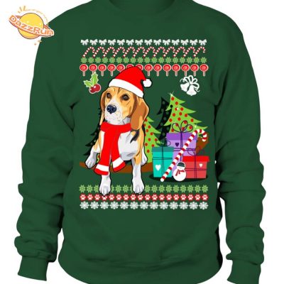 Unisex Christmas Beagle Sweatshirt