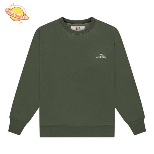 Comfort Moss Green Sweatshirt