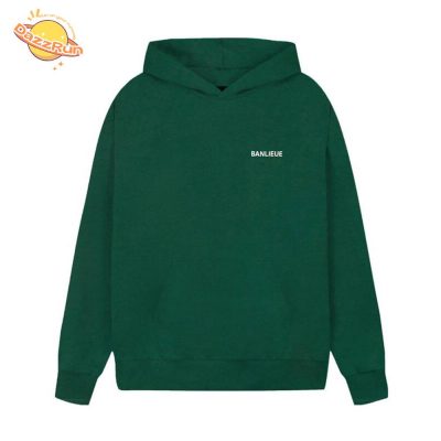 Forest Green Comfort Pullover Hoodie