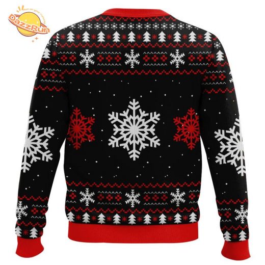 Here Comes Santa Floss Ugly Christmas Sweater – Trendy Holiday Fun