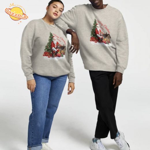 Merry Christmas 2024 Pullover Sweatshirt