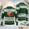 Merry Cluckmas Chicken Ugly Christmas Sweater – Cute & Funny Design (Navy)