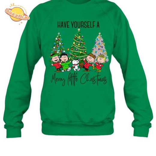 Snoopy Have Yourself A Merry Little Christmas Sweatshirt