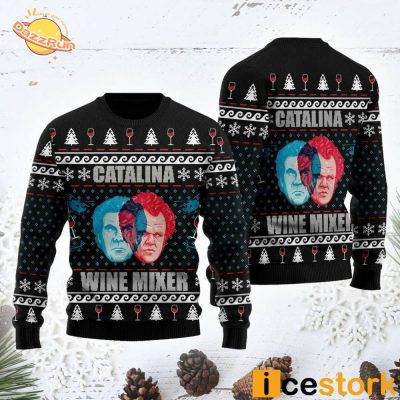 Step Brothers Catalina Wine Mixer Ugly Christmas Sweater – Hilarious Holiday Tribute