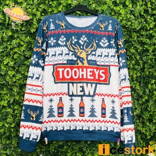 Tooheys New Beer Ugly Christmas Sweater – Celebrate with Style