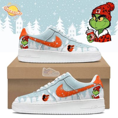 Baltimore Orioles Grinchmas x Air Force 1