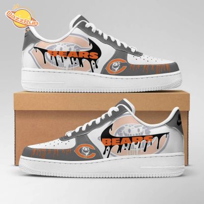 Chicago Bears x Air Force 1 Customized for Halloween