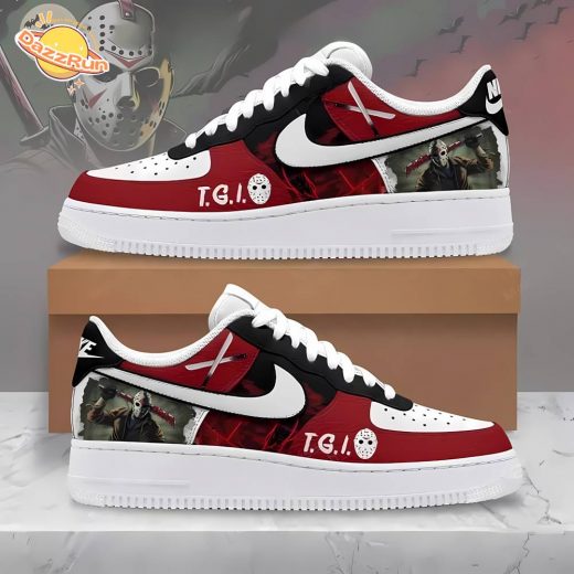 Jason Voorhees Friday the 13th Air Force 1 Shoes