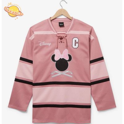 Minnie Mouse Pink Hockey Jersey – Disney Sportswear