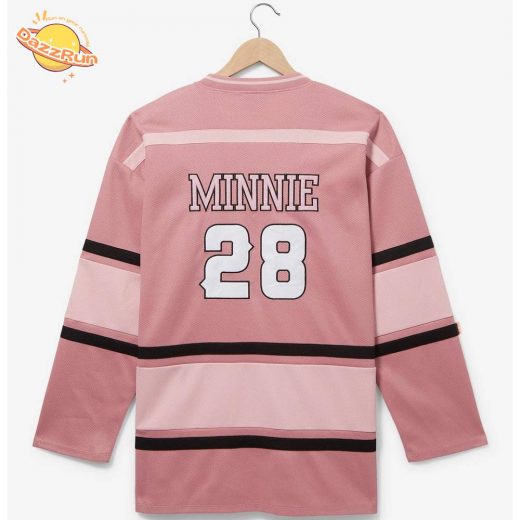 Minnie Mouse Pink Hockey Jersey – Disney Sportswear