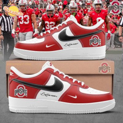 Ohio State Football Custom Name 2024 Sneakers