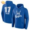 Men’s Los Angeles Dodgers Royal Cali Flag Hometown Collection Pullover Hoodie