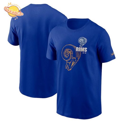 Men’s Los Angeles Rams Nike Logo Essential Tee