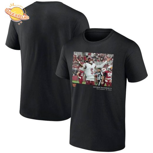 Men’s Washington Commanders Jayden Daniels Week 4 T-Shirt