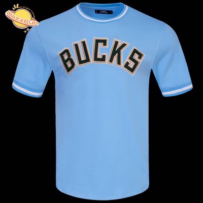 NBA Milwaukee Bucks Classic Chenille Blue Tee