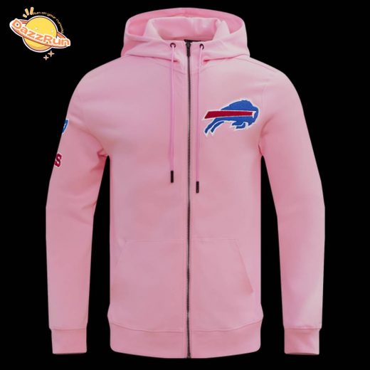 NFL Buffalo Bills Classic Chenille Fleece Zip-Up Hoodie