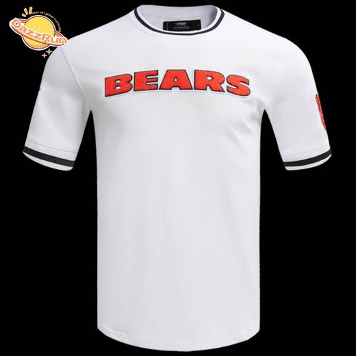 NFL Chicago Bears Classic Chenille White Men’s Tee