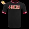 NFL San Francisco 49ers Classic Chenille Red Tee