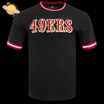 NFL San Francisco 49ers Classic Chenille Black Tee