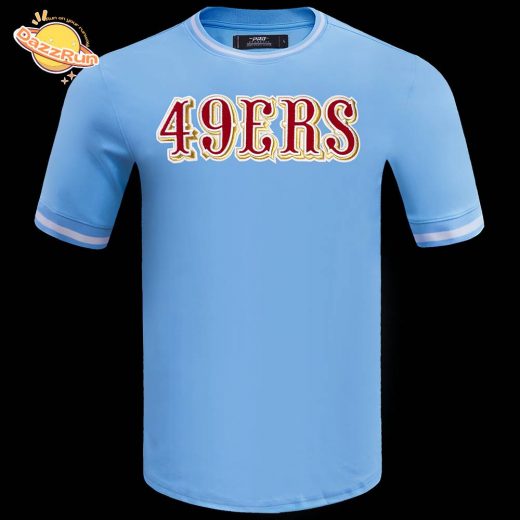 NFL San Francisco 49ers Classic Chenille Blue Tee