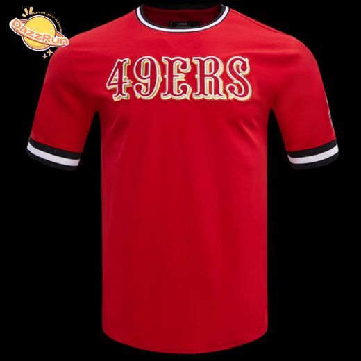 NFL San Francisco 49ers Classic Chenille Red Tee