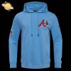 Atlanta Braves Classic Chenille Men’s Pullover White Hoodie