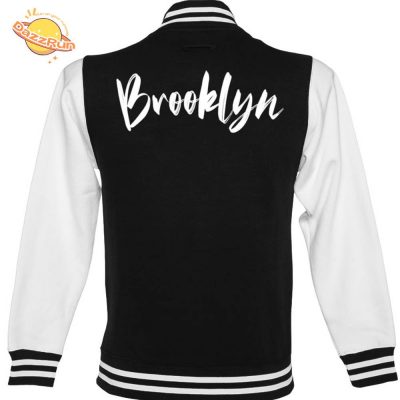 Brooklyn Nets NBA 1st Edition Unisex Baseball Jacket – Bold Design