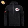 Kansas City Chiefs Classic Chenille Men’s Full-Zip Blue Hoodie