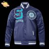 NBA Memphis Grizzlies Retro Classic Men’s Rib Wool Varsity Jacket – Unisex