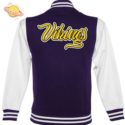 Minnesota Vikings NFL Varsity Jacket – Unisex Football Style