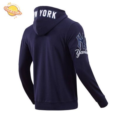 New York Yankees Classic Chenille Men’s Full-Zip Pullover Hoodie